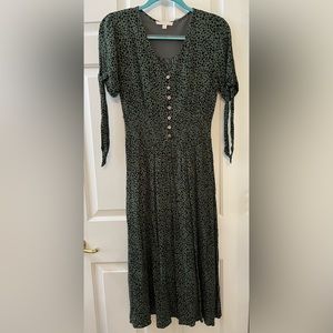 Reborn J maxi dress small green